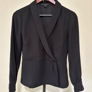 J. Crew Classic Faux Wrap Top